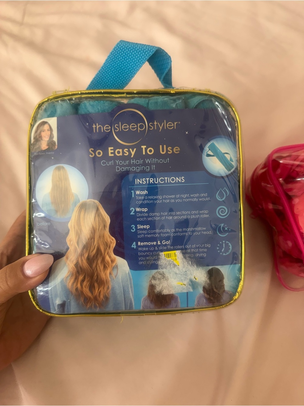 The Sleep Styler Kids Heatless Hair Curlers - Blue